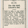 The Old Hall, Lincoln's Inn.