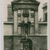 Ancient gateway, St. Bart's Hospital, London.