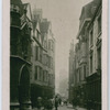 Gabled houses, Cloth Fair, London.