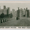 Hampton Court Palace, the west front.