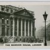 The Mansion House, London.