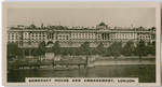 Somerset House and Embankment, London.