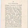 H.S. Mackintosh.