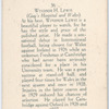 Windsor H. Lewis.