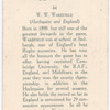 W.W. Wakefield.