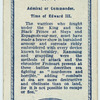 Commander, time of Edward III.