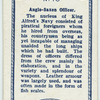 Anglo-Saxon officer.