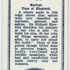 Mariner, time of Queen Elizabeth.