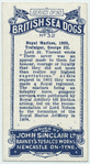 Royal marine, period 1805.