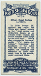 Officer, Royal Marines, of the year 1830.