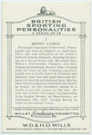 Benny Lynch.