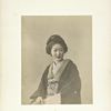 A woman wearing kimono