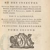 Histoire naturelle, generale et particuliere des crustaces et des insectes 