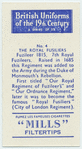 The Royal Fusiliers.