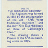 The Middlesex Regiment.