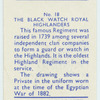 The Black Watch Royal Highlanders.