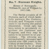 Norman knight.