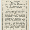 Footman of Henry I.
