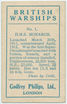 H.M.S. Monarch.