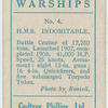 H.M.S. Indomitable.