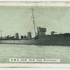 H.M.S. Oak (new fast destroyer).
