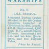H.M.S. Bristol.