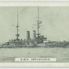 H.M.S. Implacable.