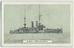 H.M.S. Implacable.