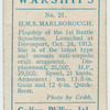 H.M.S. Marlborough.