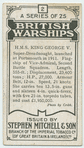 H.M.S. King George V.