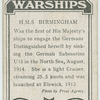 H.M.S. Birmingham.