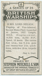 H.M.S. Lord Nelson (battleship).