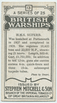 H.M.S. Superb (dreadnought).