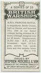 H.M.S. Princess Royal.