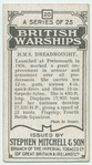 H.M.S. Dreadnought.