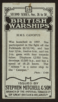 H.M.S. Canopus (battleship).