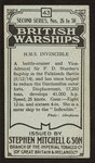 H.M.S. Invincible (battle-cruiser).