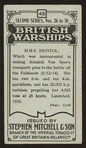 H.M.S. Bristol (cruiser).