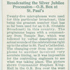 Broadcasting the Silver Jubilee Procession--O.B. box at St. Paul's.