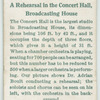 A rehearsal in the concert hall, broadcasting house.