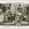 A rehearsal in St. George's Hall.
