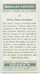 B.B.C. dance orchestra.