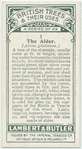 The alder.