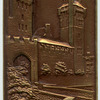 Bronze plaques.