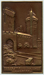 Bronze plaques.