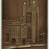 Bronze plaques.