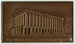 Bronze plaques.