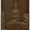 Bronze plaques.