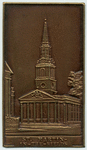 Bronze plaques.