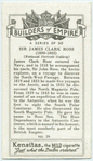 Sir James Clark Ross.